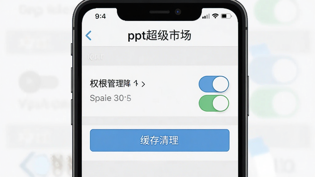 һ���ֻ���Ļ��ͼ��չʾ��ppt�����г���APP�����������ҳ�棬��������������Ȩ�޹������غͻ���������ť��������ǳ��ɫ�����沼�ּ�����ˣ�����ƽ�������ʸɾ������������ɱ�