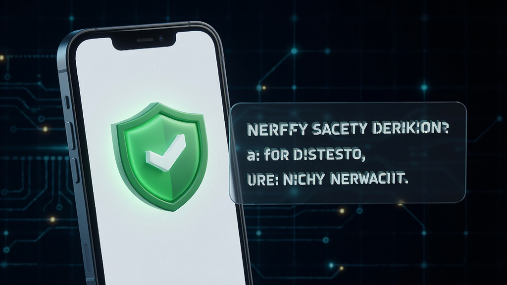 һ��չʾС¹�ɰ�ȫ��⹦�ܵ�ͼƬ���������ֻ���Ļ��ʾһ����ɫ�Ķ���ͼ�꣬�Ա������簲ȫ����ʾ���֣���������ɫ�Ƽ������񣬷���ִ���ϸ�ھ��£����ʸɾ����޶���Ԫ��