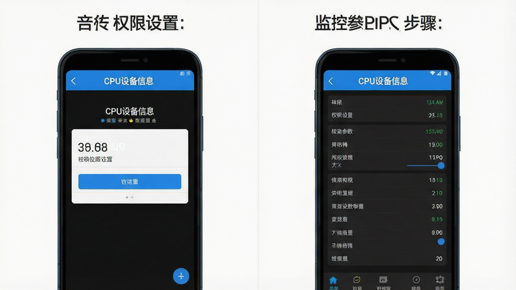 һ��չʾCPU�豸��Ϣ�������ֻ��ϲ��������ʾ��ͼ������Ϊ�ֻ���Ļ����չʾ�������Ȩ�����ý��棬�Ҳ���CPU������ؽ��棬��Ļ��������ע��CPU�豸��Ϣ���������ƣ����ַ�Ϊ���ҶԱȣ���������ˣ����ʸɾ��޶���Ԫ��