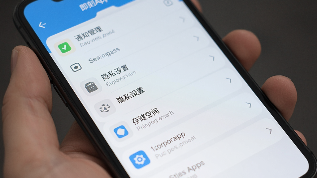 ����App���ý��棬�ֻ���Ļ��ʾ֪ͨ��������˽���á��洢�ռ��ѡ��������б���ʽ���У�ͼ���࣬�����ˬ���������������ֱ�ǩ��ȷ