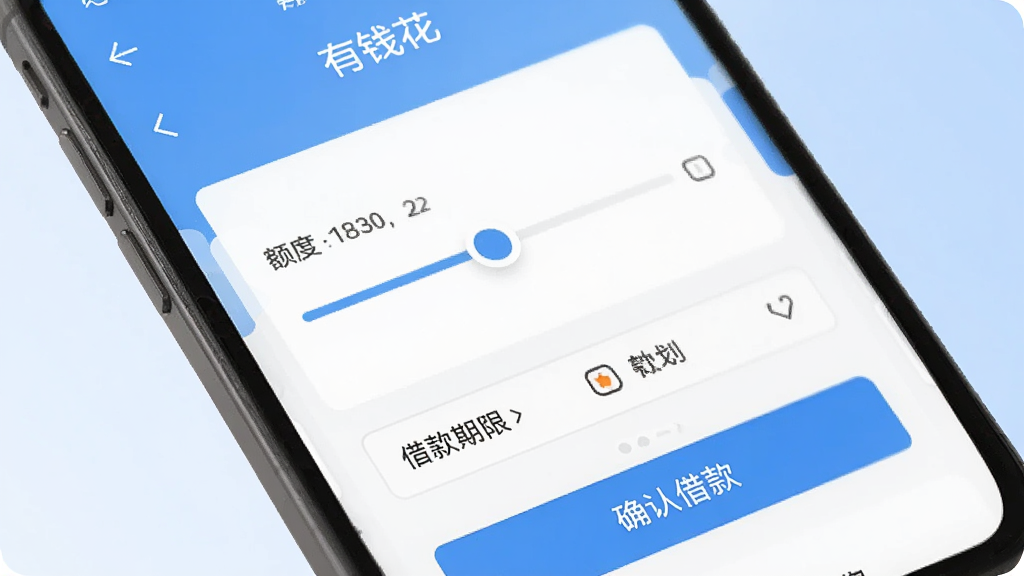 �ֻ���Ļ��ʾ����Ǯ�����������ҳ�棬ҳ�����ж��ѡ�񻬿顢�������ѡ��͡�ȷ�Ͻ���ť��������ǳ��ɫ���䣬������ִ������ʸɾ�