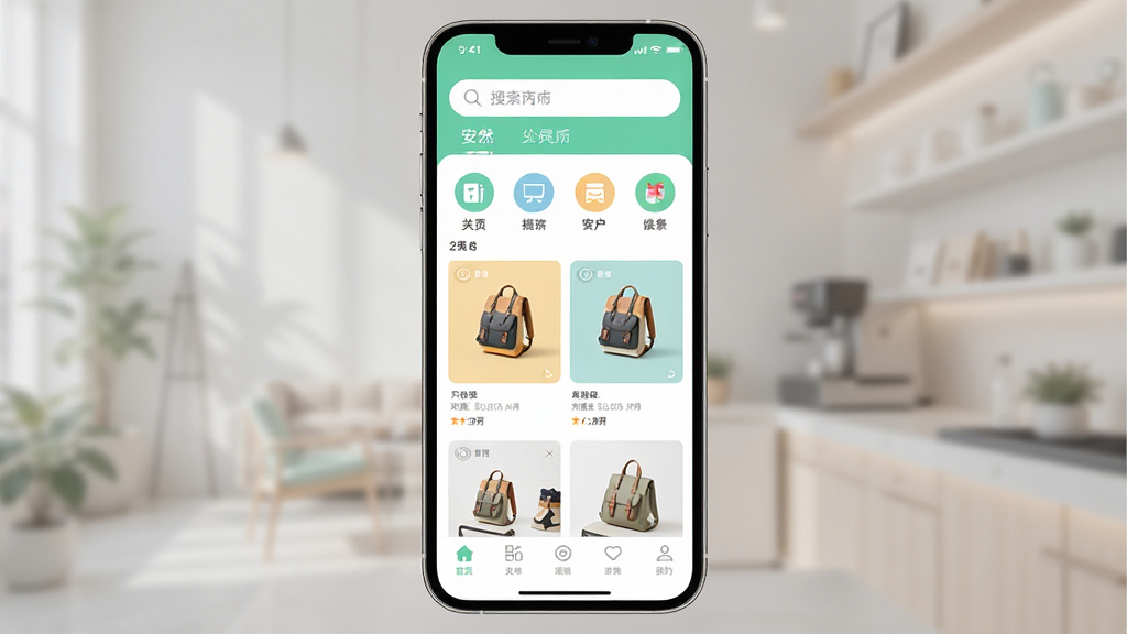 ��Ȼ�̳��ֻ�Ӧ��������չʾ��һ������ִ��Ĺ���App��ҳ���������������м��Ƿ���ͼ�����Ʒ�Ƽ���Ƭ���ײ���������������ɫ�������죬���ʸɾ����޶���Ԫ��