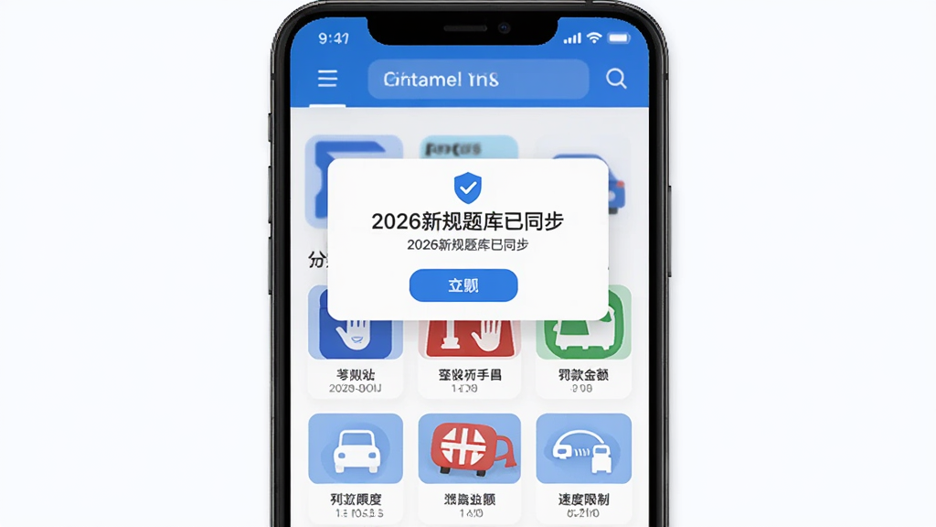 �ݿ����������½���չʾ���ֻ���Ļ��ʾ2026�¹������ͬ������ʾ�������·��Ƿ�����ϰ��ͼ�����񣬰�����ͨ��־���������ơ�������ٶ����Ƶ�ģ�飬����ִ���ƽ����ɫ����ɫ�Ͱ�ɫΪ�������ʸɾ�