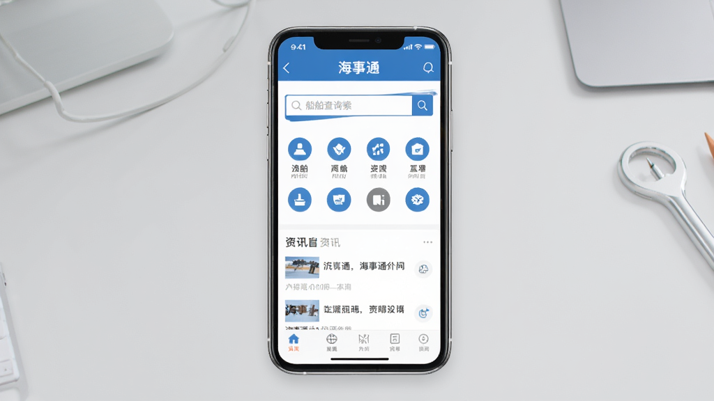 ����ͨӦ��������ȫòչʾ������������һ�������ֻ�����Ļ��ʾ����ͨAPP��ҳ����������ɫ������д�ź���ͨ�����֣��м��Ǵ�����ѯ������͹���ͼ�����У��ײ�����Ѷ�б��������Ǹɾ���ǳ��ɫ����̨������ִ���ƽ����ƣ����������ɾ��޶���Ԫ��
