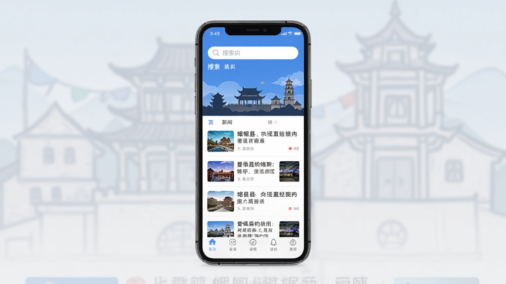 �����APP������ȫòչʾ���ֻ���Ļ����ʾ��ҳ������Ѷ���Ͷ���������������Ϊ��صر꽨����Ӱ�����岼������������ִ���࣬����ɫ�Ͱ�ɫΪ��ɫ�������ʸɾ��޶���Ԫ��