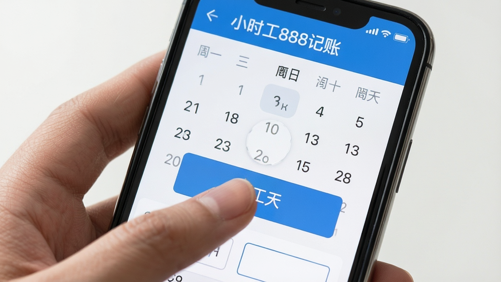 �ֻ�������д��չʾ��Сʱ��888���ˡ��ļǹ���ҳ�棬������һֻ�����ڵ�����ǹ��족��ť�������Ǽ��������͹�ʱ����򣬶����С�Сʱ��888���ˡ����ֱ�ʶ�����дʵ�������������ɾ�������