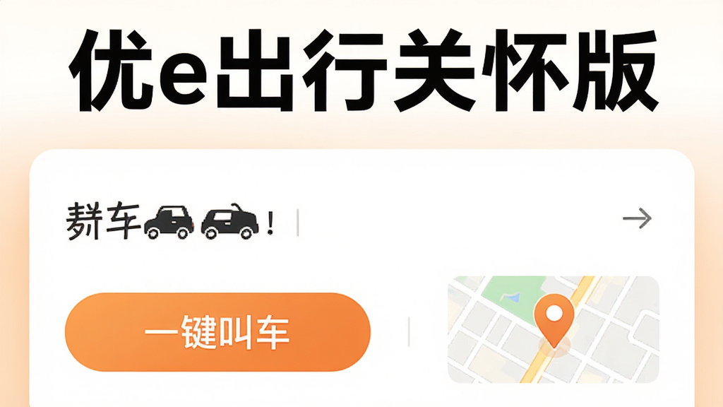 �ֻ�Ӧ���̵��Ƽ�ҳ���ͼ�������Ϸ�����Ŀ�ĺ�����д�š���e���йػ��桱���·�չʾ�����ֵĴ򳵽г����棬������һ���г�����ť�͵�ͼ��λͼ�꣬��������ů�������Ȱ���ɫΪ�������������ɾ����޶���װ��Ԫ��
