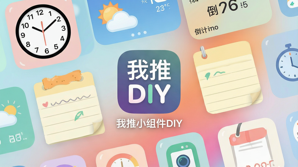 һ���ֻ�����չʾͼ�����������ǡ�����С���DIY��App��ͼ������ƣ���Χ�����Ŷ���������С�����Ƭ������ʱ�ӡ�����������ʱ����ǩ�ȣ����ִ������£��������������죬ɫ����ͣ�ϸ�����������ʸɾ����޶���Ԫ��