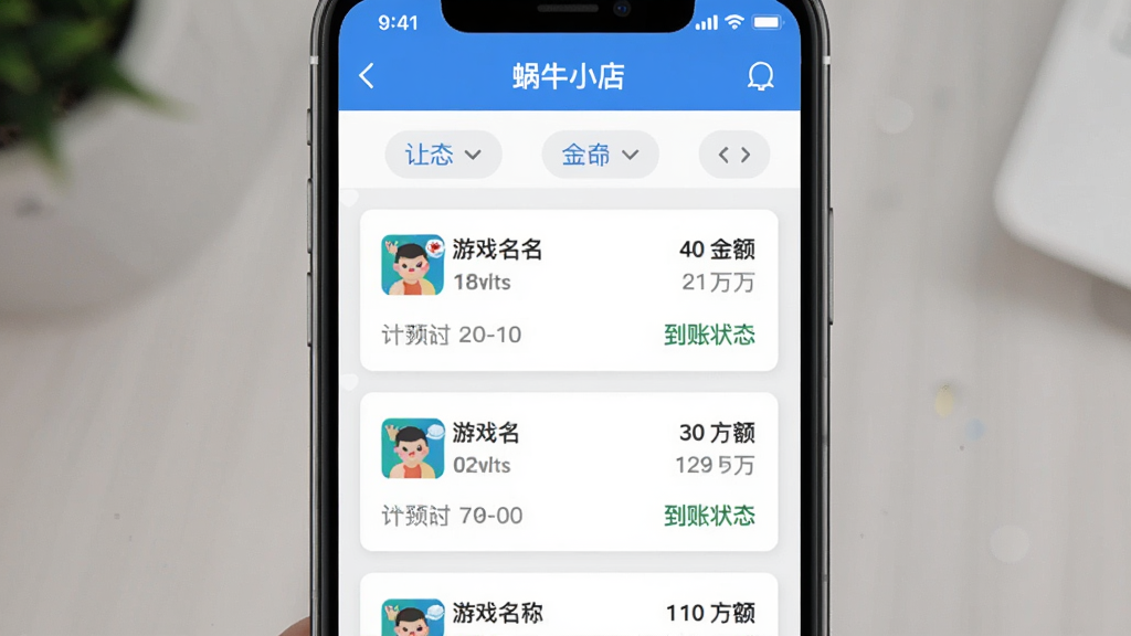 手机屏幕展示