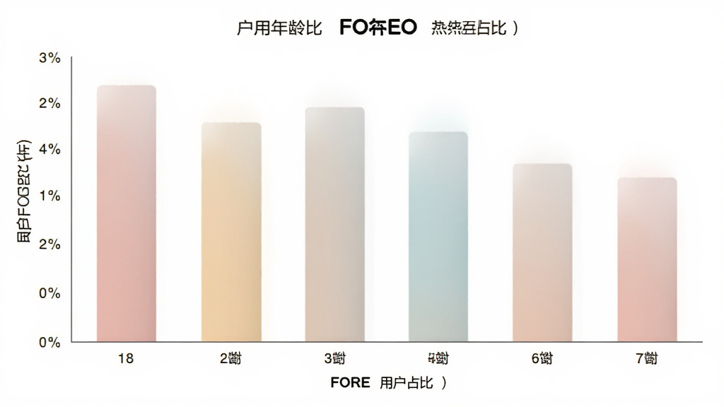 FOREO�û�����ֲ���״ͼ�����������Ǽ�����״ͼչʾ18-60�겻ͬ������û�ռ�ȣ�������ɫ��ͣ��������ǩ���������־��У�������ݿ��ӻ����磬ϸ�ڸɾ��������������޶���Ԫ��