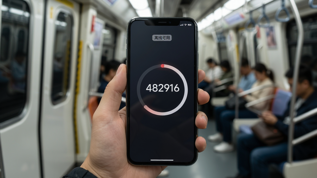 ��֤��Authenticator����������֤�볡����һֻ�������ֻ�վ�ڵ���������ֻ���Ļ��ʾ��λ����