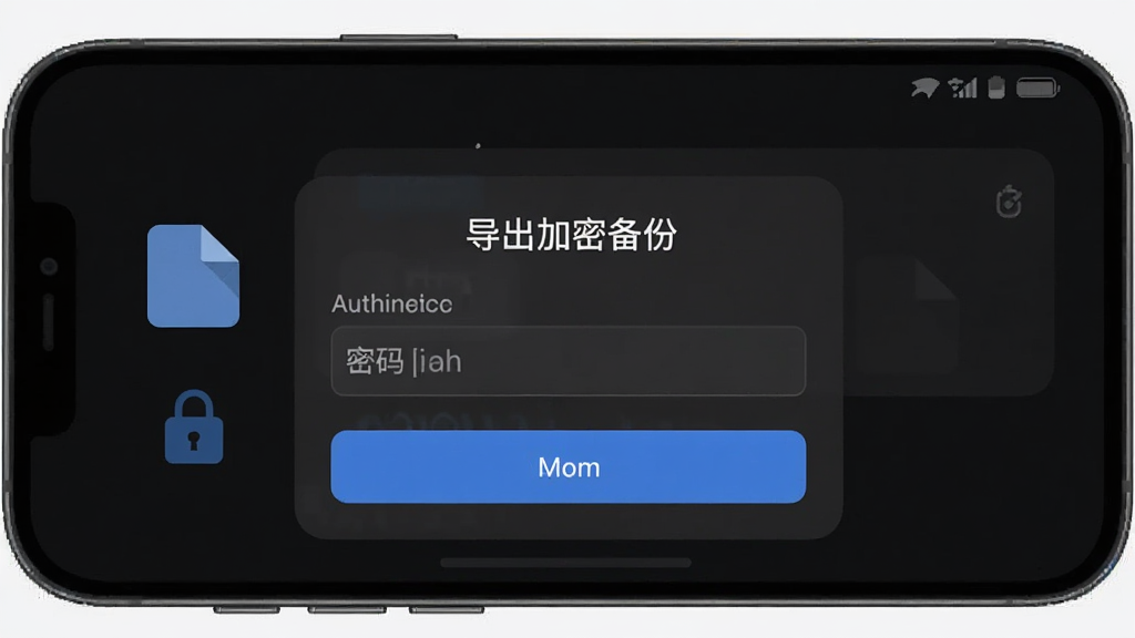 ��֤��Authenticator���ݵ������棬�ֻ���Ļ��ʾ