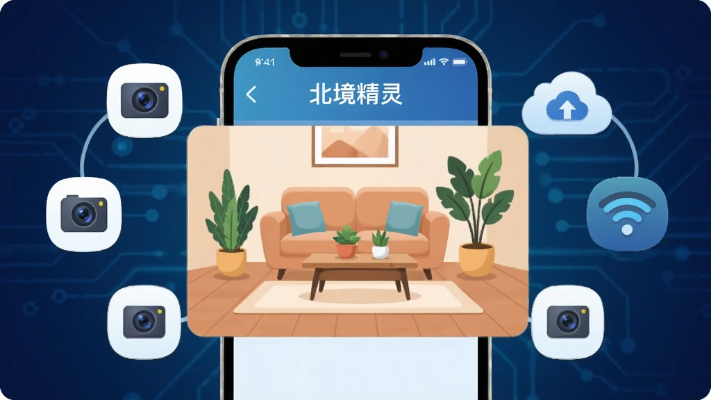 ��������һ�������ֻ���Ļ��ʾ���������顱APP�ļ�ػ��棬��������һ����ܰ�ļ�ͥ��������ɳ�����輸����ֲ���ֻ���Χ����������ͷͼ�ꡢ�ƶ�洢ͼ���WiFi�ź�ͼ�꣬����������ɫ�Ƽ��н��䣬���岼�־��жԳƣ�����ִ���ƽ����ϸ��Բ�󣬻��ʸɾ��������޶���Ԫ��