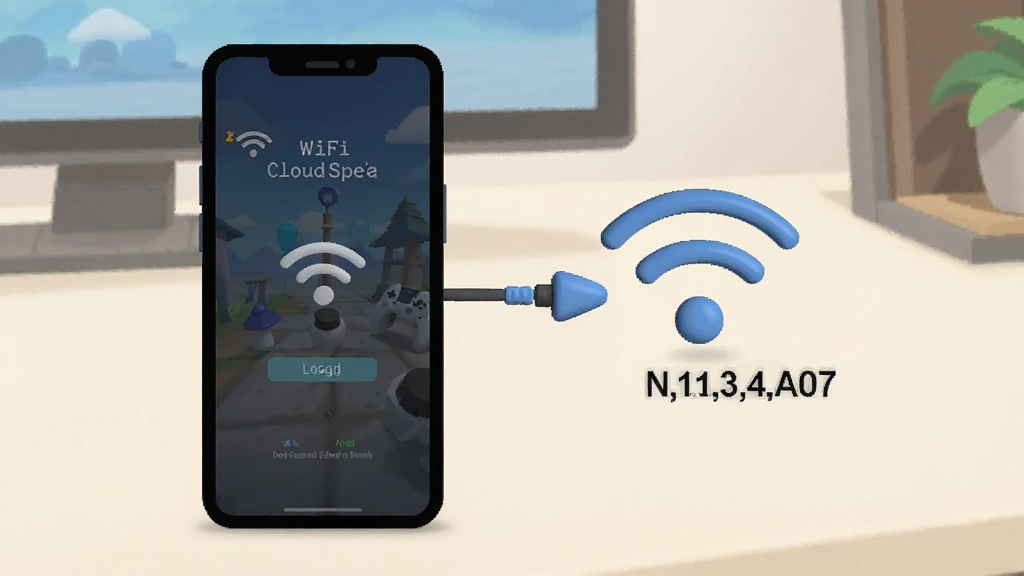 һ��չʾ�ֻ�����WiFi��������Ϸ��ʾ��ͼ���������ֻ���Ļ��ʾ��Ϸ���ؽ��棬�Ա���WiFi�ź�ͼ��������ٶȱ�ʶ�������ǾӼ�������������������������ʸɾ�
