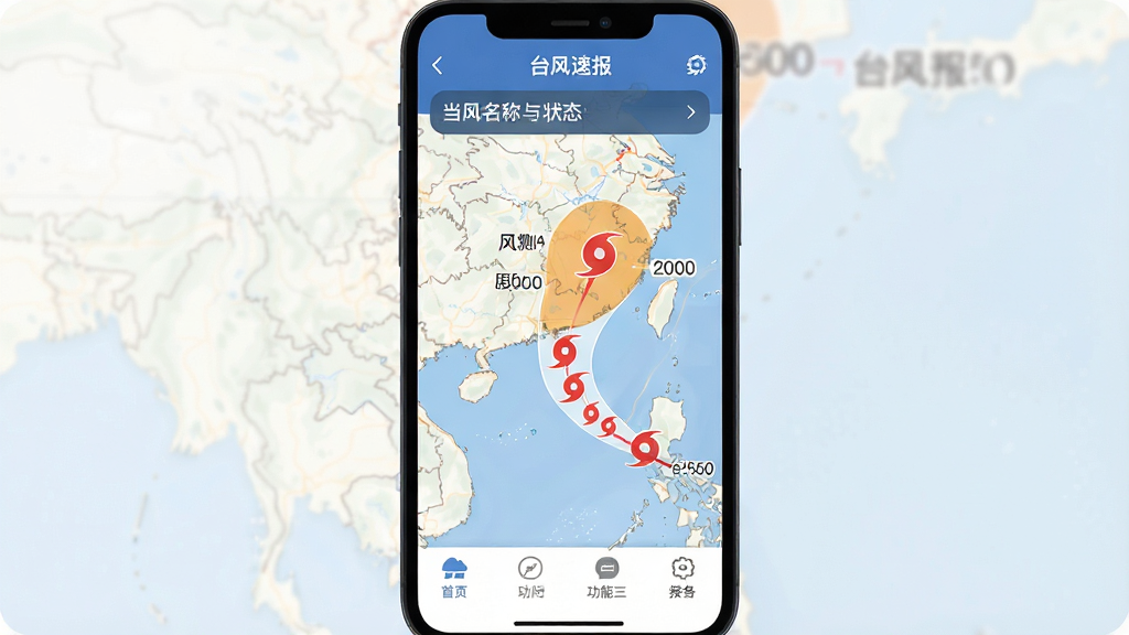 һ���ֻ�Ӧ�ý���չʾͼ������Ϊ��̨���ٱ���APP����ҳ�棬����������ʾ�й������غ���ͼ��һ��������̨��Ԥ��·���ߣ�·���ϴ��з����ȼ���ע������Ϊ��ǰ̨��������״̬�����ײ�Ϊ�����л�ѡ����Ű���ֱ�ۣ�����ִ���ƽ����ϸ��Բ�����������ʸɾ��޶���Ԫ��