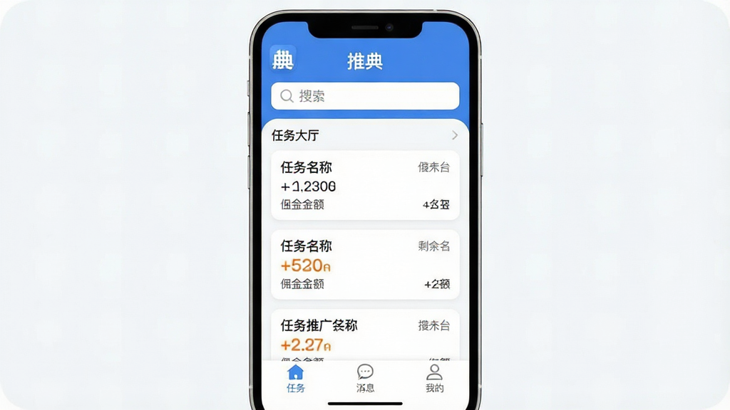 һ���ֻ�Ӧ�ý���չʾͼ�������������Ƶ�APP�������棬������ʾ���Ƶ䡱Ӧ�����ƺ��������м�����������б���չʾ�ƹ�����Ƭ�������������ơ�Ӷ�����ʣ������ײ�Ϊ������Ϣ���ҵ���������ѡ��������������ɫ����ƽ����Ʒ�񣬽���ɾ����࣬ϸ��Բ�󣬻����������޶���Ԫ��