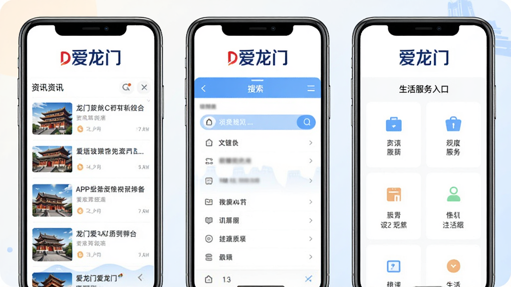 һ��չʾ�������š�APP������ɫ��ʾ��ͼ�������в���չʾ�����ֻ���Ļ���ֱ������Ѷ�б���������������������ڣ���Ļ�Ϸ��С������š�ͳһ��ʶ������Ϊǳɫ���䣬��������죬�������룬���ʸɾ�������Ԫ��