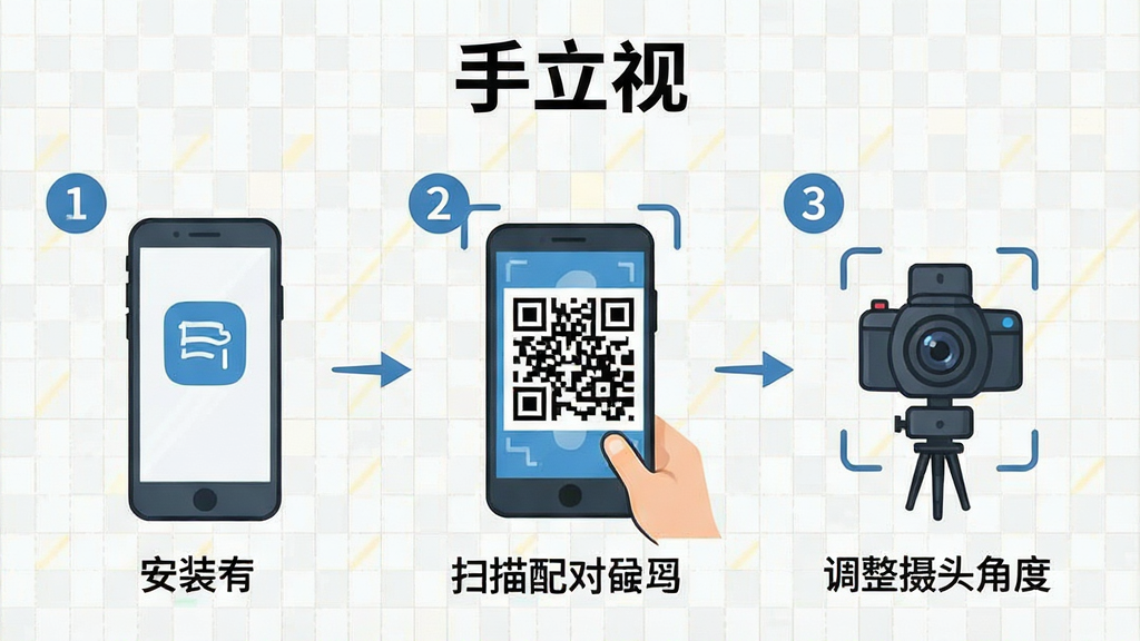 �����Ӱ�װ��������ͼ����ͼ�������Բ�����ʽչʾ�ֻ���װApp��ɨ����Զ�ά�롢��������ͷ�Ƕ�����������ÿ��������������ű�ע������Ϊǳɫ���񣬷���ƽ����Ϣͼ��ͼ�����������������ʸɾ������ң������С������ӡ����ֱ�ʶ