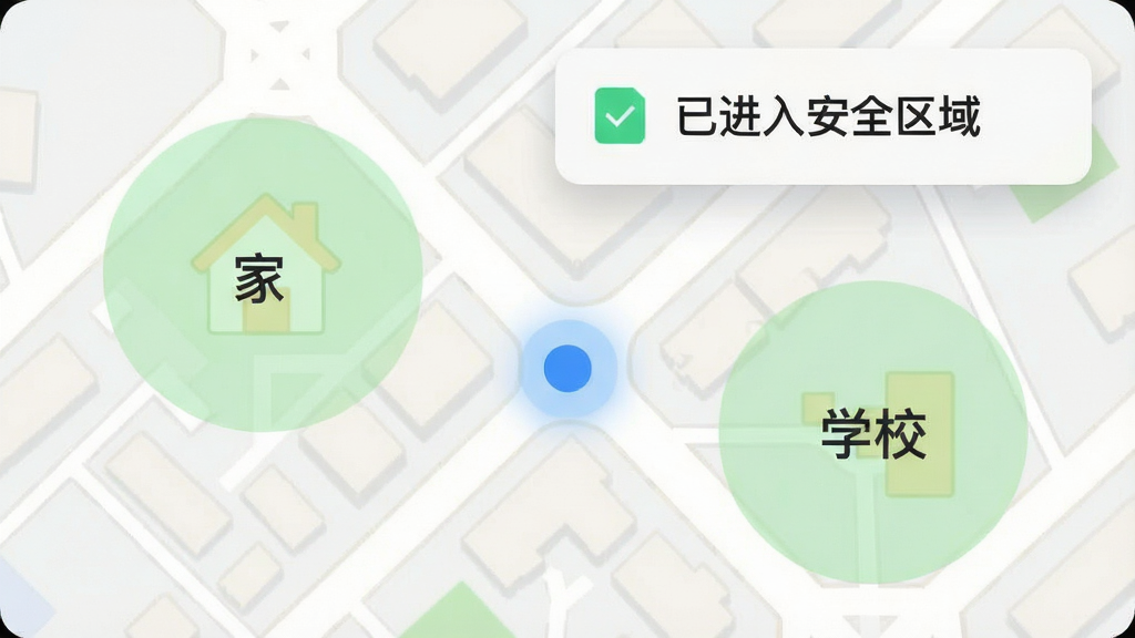 ����������һ�Ÿ����ӽǵĳ��н�����ͼ����ͼ������ɫԲ���ע�ŵ�ǰλ�ã���Χ����������ɫԲ������ֱ��ע
