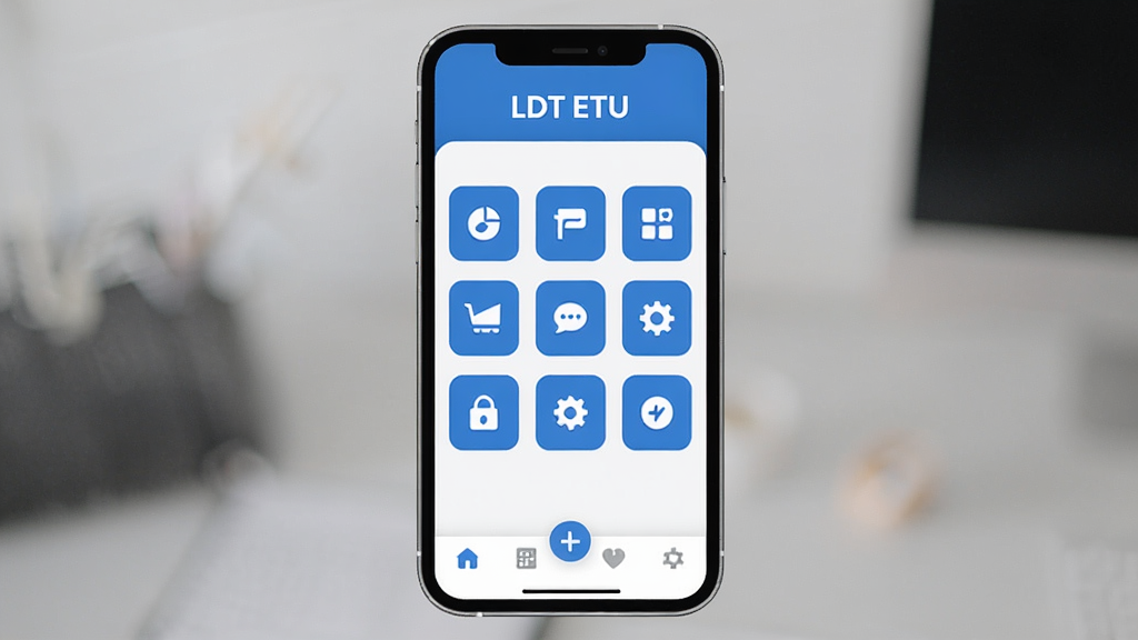 һ��չʾLDT ETU������������ֻ�UI���ͼ�����������Ǽ���������ɫӦ�ý��棬������ʾ��LDT ETU���������м��ǹ���ͼ����󣬵ײ��ǵ��������������ִ���ƽ����ϸ��Բ�󣬻��ʸɾ��������޶���Ԫ��