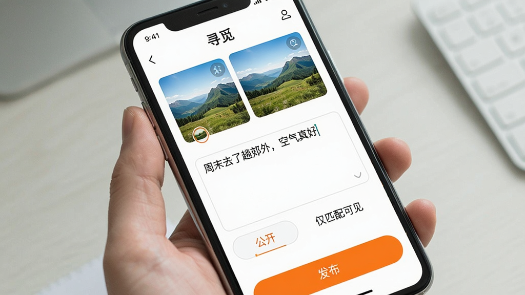 一张手机界面展示图,画面中一部手机屏幕显示
