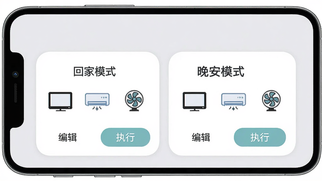 ����ң��app�ĳ���ģʽ���ý��棬�ֻ���Ļ����ʾ