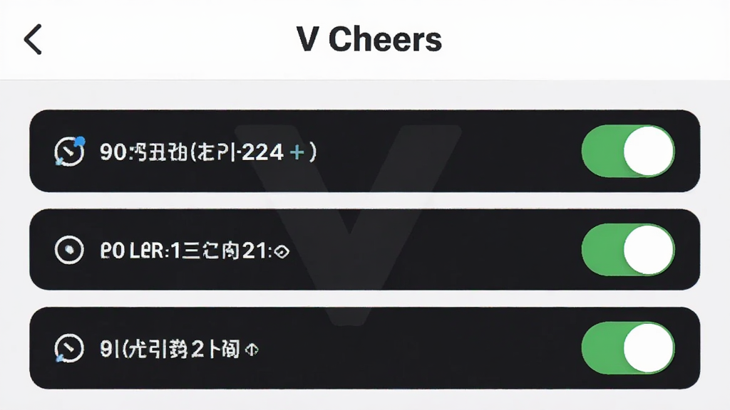 ����ΪV cheersӦ�õ�Ȩ�޹��������ͼ��񣬽�������ʾȨ���б��Ϳ���״̬�����С�V cheers������������Ϊǳɫ������࣬�Ű����������ʸɾ����޶���Ԫ��