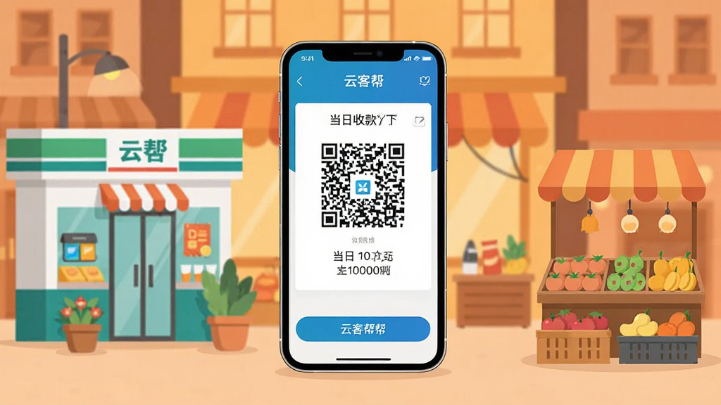 һ��չʾ�ƿͰ��ֻ�Ӧ��������ĳ���ͼ������������һ�������ֻ�����Ļ����ʾ�ƿͰ���տ���͵����տ��ܶ�ֻ���Χ������С�ͱ������ˮ��̯��ʵ��Ԫ�أ�������ůɫ���Ľֱߵ��̷�Χ�����岼�־��жԳƣ�����ִ���ƽ����ϸ�ڸɾ����䣬���������������޶�������Ԫ��