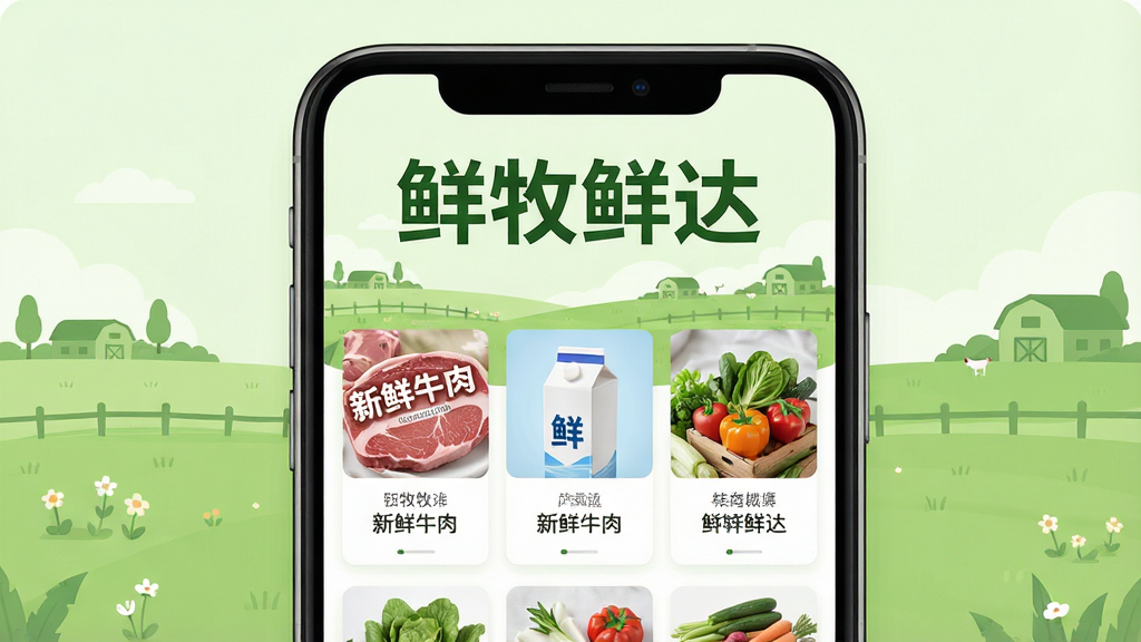 һ��չʾ�����ʴ�APP���Ľ�����ֻ�����ͼ������������������ҳ��������Ŀλ��д�š������ʴ�ĸ��֣��·����������е�����ţ�⡢ţ�̡��߲���Ʒ��Ƭ�������Ǹɾ���ǳ��ɫ����Ԫ�أ�������������Ȼ�����ʸɾ����޶���Ԫ��