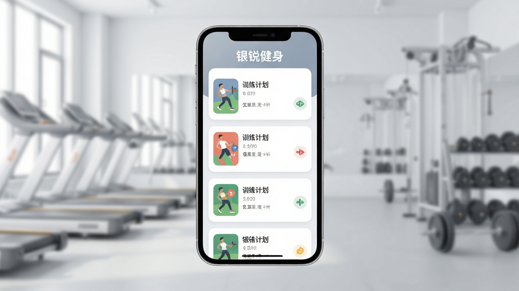 һ��չʾ������App���Ľ�����ֻ�����ͼ�������������ֻ���Ļ��ʾѵ���ƻ��б����Ϸ��С����������������⣬����Ϊǳ��ɫ�˶������黯�����־��жԳƣ�����ִ���ƽ��ϸ��Բ�󣬻��ʸɾ��������޶���Ԫ��