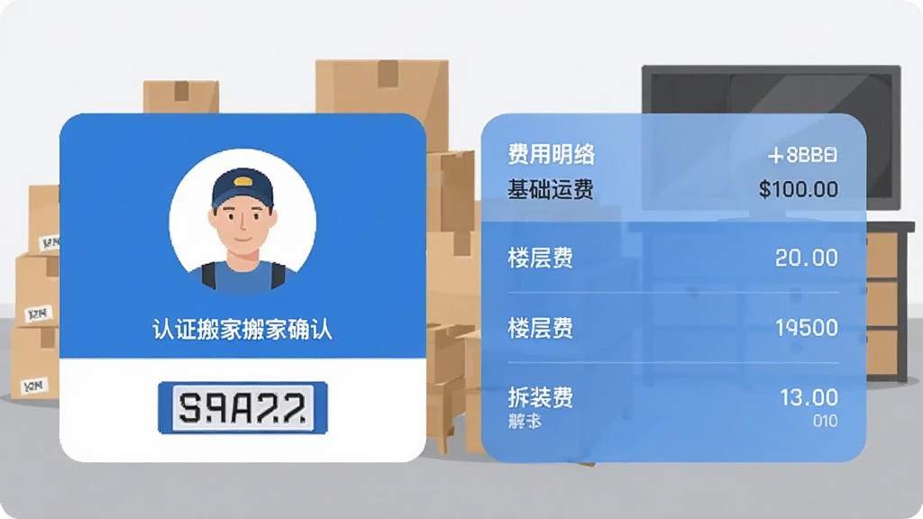 ��Ϭţ���Ӧ�ö���ȷ�Ͻ��棬����չʾ��֤���ʦ��ͷ���복����Ϣ��Ƭ���Ա��Ƿ�����ϸ�б����������˷ѡ�¥��ѡ���װ�ѵ���Ŀ������������ѷŵĴ��ֽ��ͼҾߣ�������ɫ������ƽ����Ʒ�񣬲������������ʸɾ��޶���Ԫ��