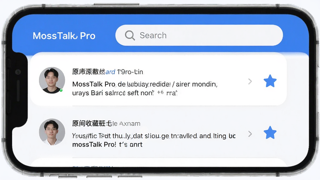 һ��չʾMossTalk Pro�Ի���ʷ���ղؼй��ܵĽ���ͼ���ֻ���Ļ��ʾ������ʷ��¼�б���ÿ����¼����ԭ�ĺ����ģ��Ҳ����Ǳ��ղ�ͼ�꣬�����������򣬽���������ɫ��Ϊ����������࣬����ִ���ƽ��ϸ��Բ�󣬻��ʸɾ����޶���Ԫ��