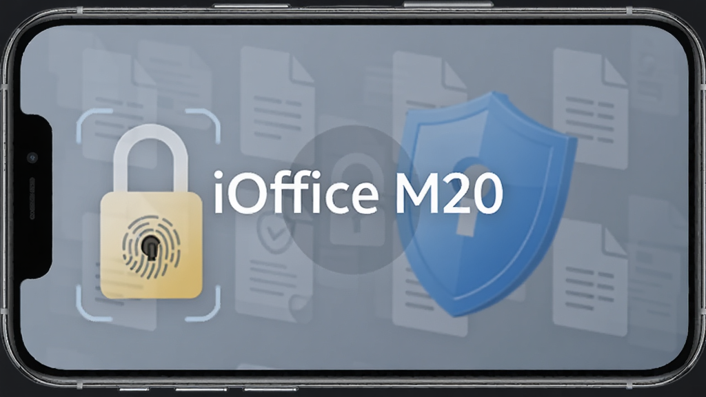 �ֻ���Ļ��ʾ��ȫ����ָ��ͼ�꣬�������ĵ�ͼ�걻���Ʊ��������������С�iOffice M20�����֣��������ȫ��������ɫ�����ֶԳƼ�࣬���ʸɾ����޶���Ԫ��