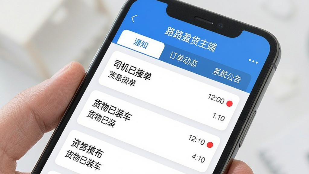 �ֻ���Ļչʾ��··ӯ�����ˡ���Ϣ����ҳ�棬����Ϊ��֪ͨ����������̬����ϵͳ���桱���������ǩ���б���Ϊ��ʱ�������Ϣ��Ƭ��������˾���ѽӵ�����������װ������������ʾ���Ҳ��к��δ����ǣ�����ǳɫ��������ɫǿ��ɫ�����ֹ�������������