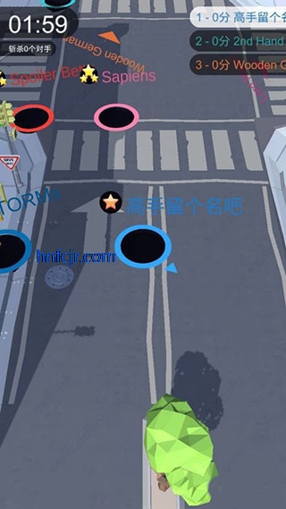 �ڶ�����ս����ʱ���(Hole.io)