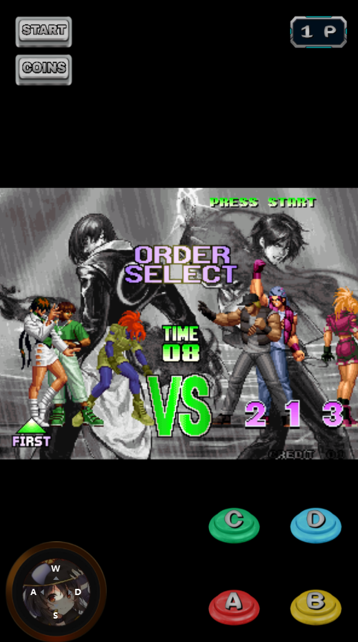 拳皇97VK魔改版KOF 97 MUGEN V4 PLUS 2021 MEGUMIN GAMING截图0