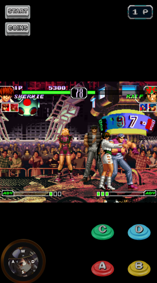 拳皇97VK魔改版KOF 97 MUGEN V4 PLUS 2021 MEGUMIN GAMING截图1