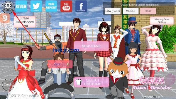 ӣ��У԰ģ����(�·�װ)�޹��(SAKURA SchoolSimulator)