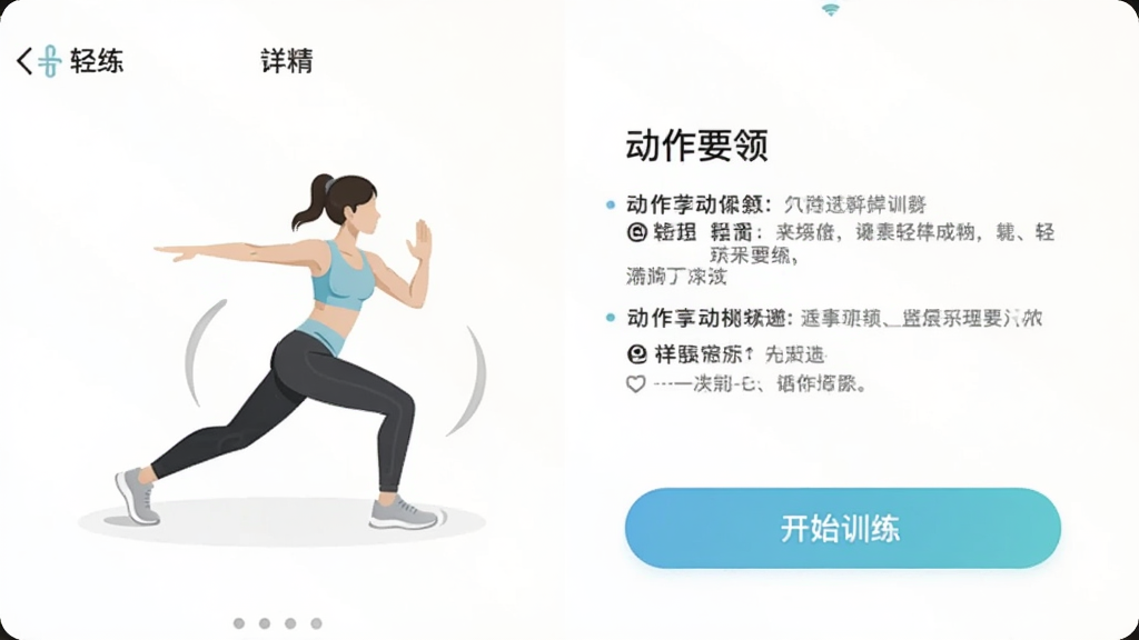 չʾ��������APP�ڵĶ�������ҳ�棬����Ƕ�̬ʾ��ͼ���Ҳ��Ƕ���Ҫ������˵�����·��С���ʼѵ������ť�������࣬ͼ�Ĵ���������������£����ʸɾ���