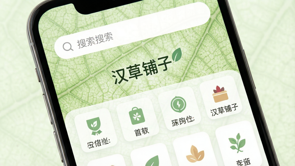 һ���ֻ���Ļ��д����Ļ����ʾ���������ӡ�APP�����棬���沼����ˬ�������������·�����ͼ���������У������ǵ���ɫ��ҩҶ�����������������ִ�����ƽ����ƣ����ʸɾ��������޶���Ԫ��