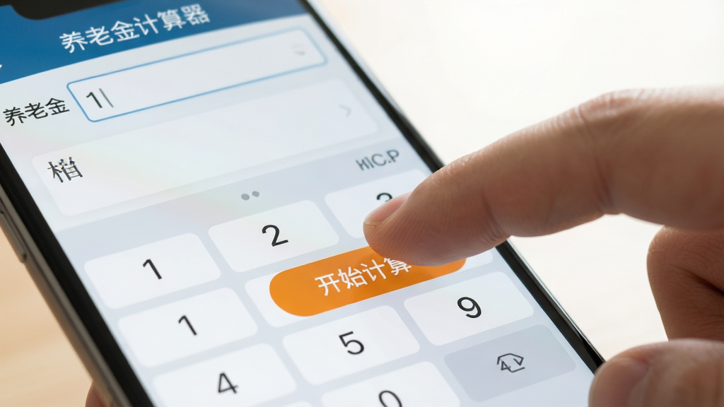 一张手机操作示意图,手指正点击屏幕上的