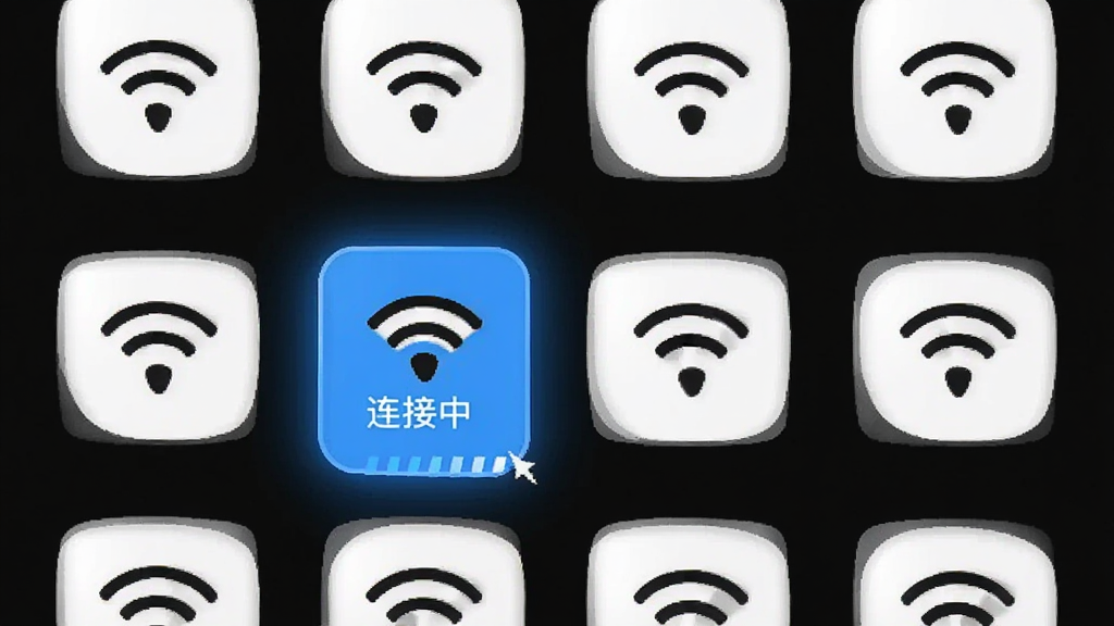 ��APPɨ��WiFi�б����棬���WiFi�ź�ͼ�����У�����һ��������ʾ�����У���ɫ��������������������ֱ�ۣ����ʸɾ���