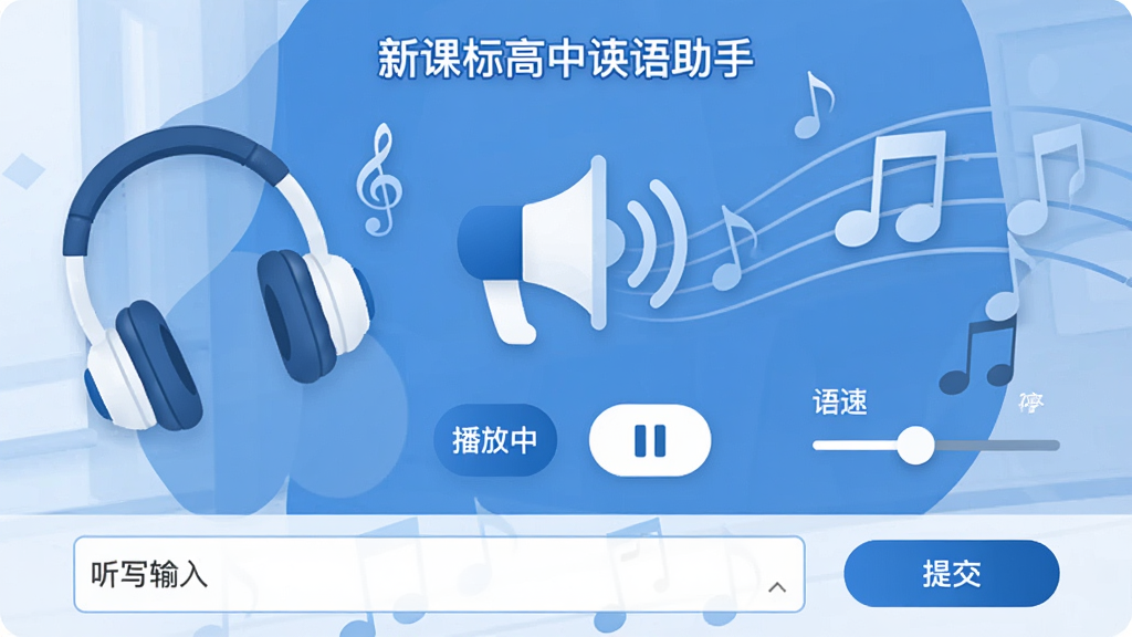 ���¿α����Ӣ�����֡�����д��ϰ���棬������һ��������ͼ�꣬�·���ʾ�������С��͡���ͣ����ť���Ҳ������ٵ��ڻ��飬�ײ�����д�����͡��ύ����ť�������Ƕ����������Ĳ廭������Լ��������ɫ�����ʸɾ��޶���Ԫ��