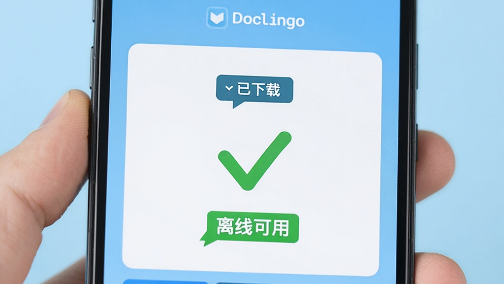 һ�������ֻ��ı�����д���ֻ���Ļ��ʾDoclingo�����߰�������ɽ��棬����������һ����ɫ�Թ�����Χ�ǡ������ء��͡����߿��á��ı�ǩ������Ϊ�ɾ���ǳ��ɫ�����������ˣ�ͻ�����߹��ܵı���ԡ�