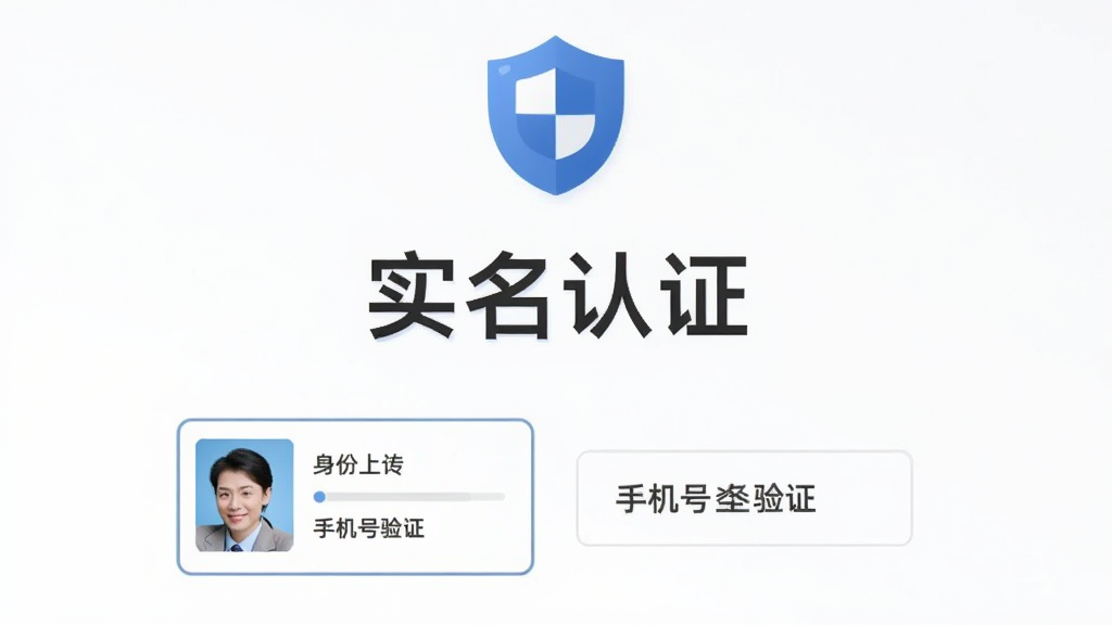 ͷְApp��ʵ����֤ҳ�棬��Ļ������ʾ��ʵ����֤���ĸ��֣��·�������֤�ϴ�����ֻ�����֤�򣬱�����࣬�����ͼ�꣬������������Ѻã����ʸɾ��޶���Ԫ��