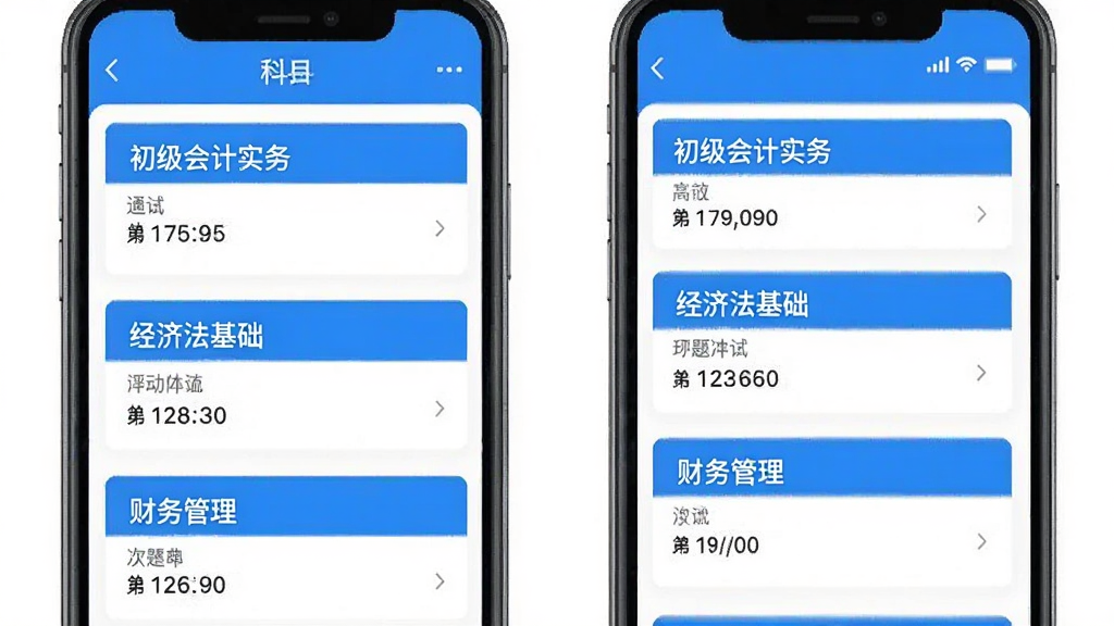 �׿��Կ����App������б�ҳ�棬��Ļ��ʾ������Կ�Ŀ���࣬�硰�������ʵ�񡱡������÷���������������������ȣ�ÿ������������Ŀ����ͳ�ƣ������������࣬���׷�񣬻��ʸɾ��޶���Ԫ��