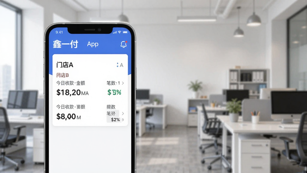 һ��չʾ����һ����App���ŵ���������ͼƬ����Ļ����ʾ�����ŵ�Ŀ�Ƭ���ֱ��ע���ŵ�A���͡��ŵ�B���������н����տ���ͱ����������ǰ칫�һ���������࣬���ʸɾ����޶���Ԫ��