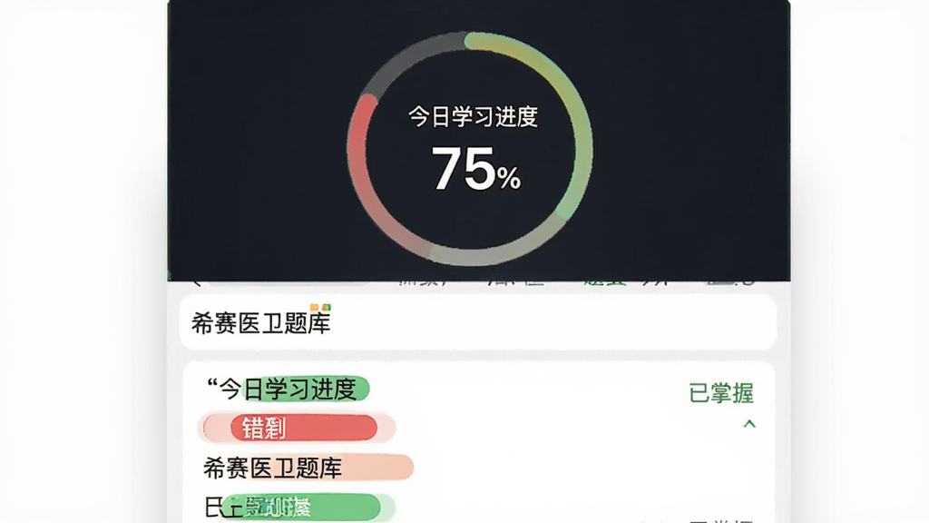 һ�����Ȼ�ͼ��ʾ������ѧϰ���ȡ�Ϊ75%���·���ϣ��ҽ�����Ĵ��Ȿ���棬��ɫ��Ǵ��⣬��ɫ��������գ����������ִ������ʸɾ���