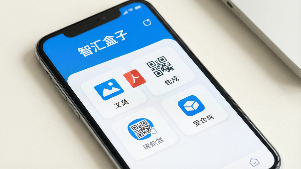 һ�������ֻ���Ļ����д����Ļ��չʾһ����Ϊ���ǻ���ӡ���AppӦ�ý��棬������ñ�ƽ����Ʒ��������Ϊ��ɫ����ͼ��������������������ͼƬ���ߡ�PDF��������ά�����ɵȶ��ֹ���ģ�飬�ֻ�����Ϊ���Ĵ�ɫ���棬���廭��ɾ����������ʸ��壬�޶���Ԫ�ء�