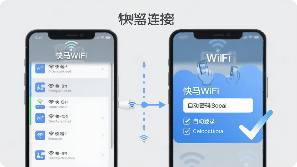 һ���ֻ�����WiFi��ʾ��ͼ���ֻ���Ļ��ʾ������WiFi�����������ӹ��̣����������WiFi�ź��б����Ҳ��������Զ��������͹�ѡ���Զ���¼���Ķ���Ч��������Ϊǳ��ɫ������ƽ����ͻ��������WiFi�����ƣ����ʸɾ���